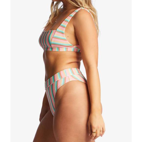 NEW BILLABONG island glow tanlines tank bikini in multi - Picture 2 of 5